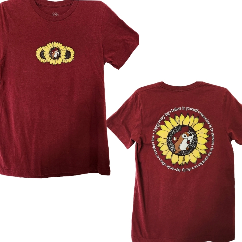 Buc-ee's Sunflower TShirt Size Medium